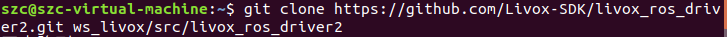 Clone livox_ros_driver2