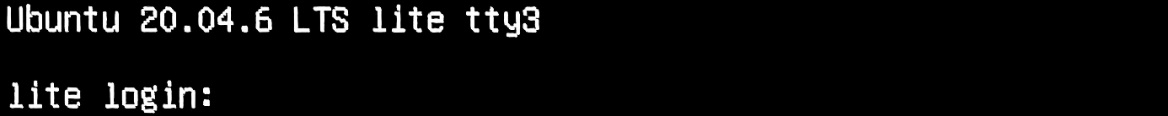tty3 Terminal Login Screen